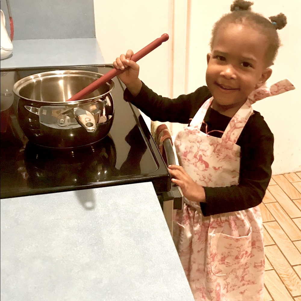 Toddler apron